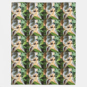 Cunning Fennec Fox Fleecedecke (Vorderseite)