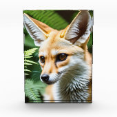 Cunning Fennec Fox Fotoblock (Vorderseite)