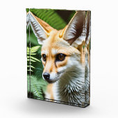Cunning Fennec Fox Fotoblock (Rechts)