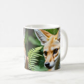 Cunning Fennec Fox Kaffeetasse (VorderseiteRechts)