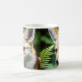 Cunning Fennec Fox Kaffeetasse (Mittel)