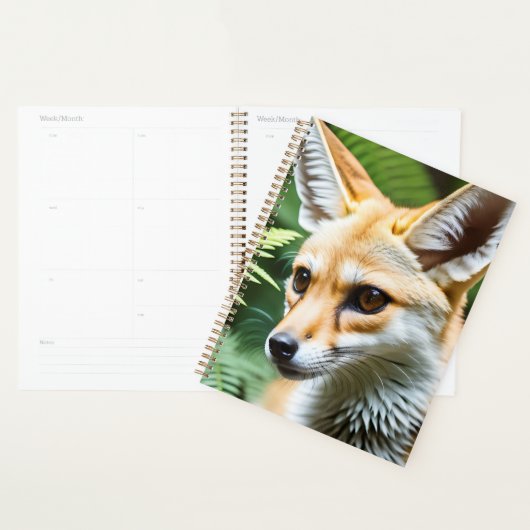 Cunning Fennec Fox Planer (Anzeige)