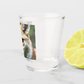 Cunning Fennec Fox Schnapsglas (Rechts)