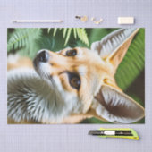 Cunning Fennec Fox Seidenpapier (Handwerk)