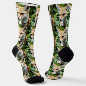 Cunning Fennec Fox Socken (Gewinkelt)