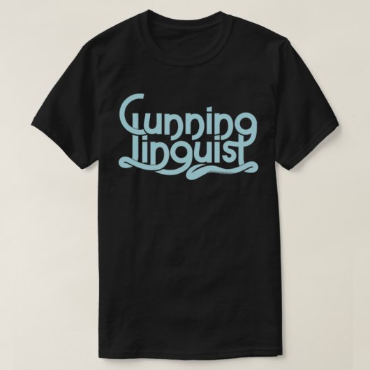Cunning Linguist T-Shirt (Design vorne)