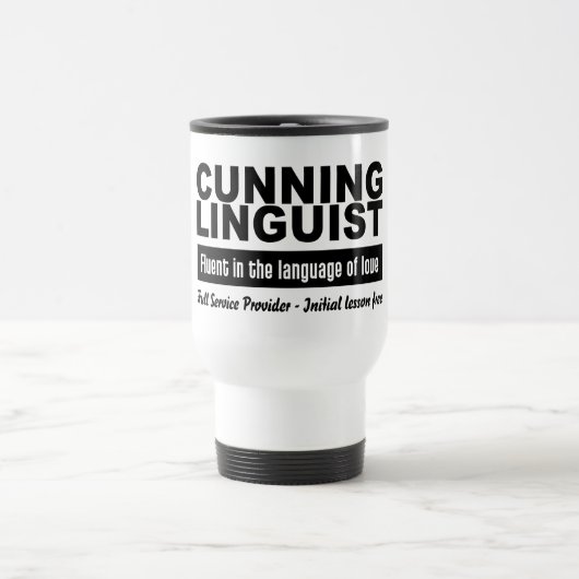 Cunning Linguist Tasse (Mittel)