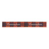 Cunningham Clan karierter schottischer Tartan Ripsband (Vorderseite)