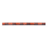 Cunningham Clan karierter schottischer Tartan Satinband (Vorderseite)