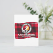Cunningham Clan Postkarte (Stehend Vorderseite)