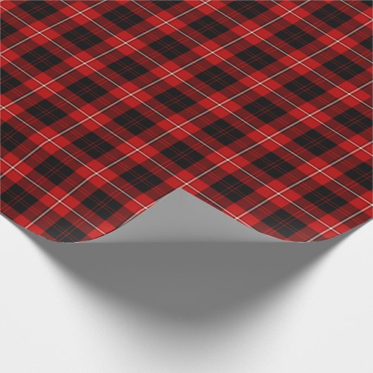 Cunningham Clan Tartan Geschenkpapier (Ecke)