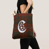 Cunningham Clan Tartan Monogram Tasche (Von Nahem)