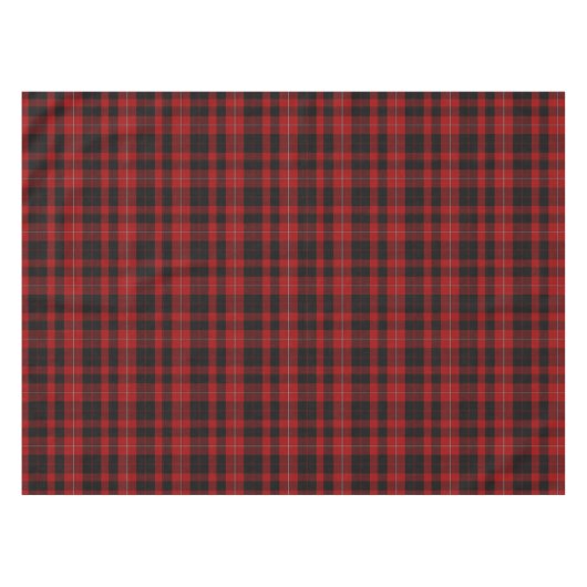 Cunningham Clantartan-karierter Tabellen-Stoff Tischdecke (Vorderseite (Horizontal))