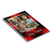 Cunningham Familienfoto-Collage Notizblock (Rechte Seite)