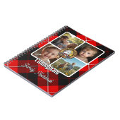 Cunningham Familienfoto-Collage Notizblock (Linke Seite)