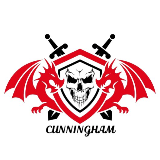 Cunningham Familienwappen T - Shirt