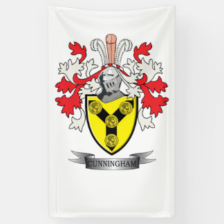 Cunningham Familienwappen-Wappen Banner