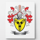 Cunningham-Familienwappen-Wappen Fotoplatte (Vorderseite)