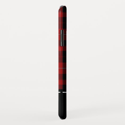 Cunningham karierter mit Monogramm iPhone XR Fall Case-Mate iPhone Hülle (Hinten/Rechts)