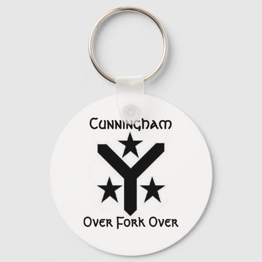 Cunningham over Gabel over Schlüsselanhänger (Vorderseite)