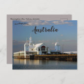 Cunningham Pier Geelong Victoria Australien Postkarte (Vorne/Hinten)