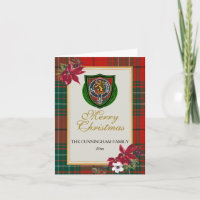 Cunningham-Schottischer-Clan-Tartan & Wappen