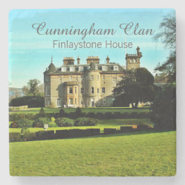Cunningham Scottish Clans Finlaystone House Steinuntersetzer