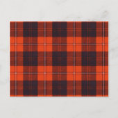 Cunningham Scottish Tartan Postkarte (Vorderseite)
