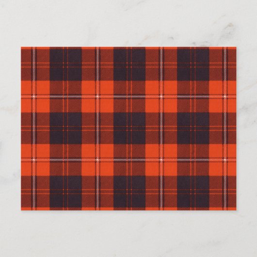 Cunningham Scottish Tartan Postkarte (Vorderseite)