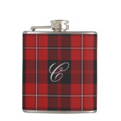 Cunningham Tartan-Flasche Flachmann (Vorderseite)