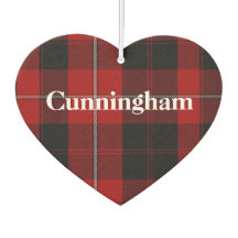 Cunningham Tartan Kariert Air Freshener