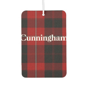 Cunningham Tartan-kariertes Autolufterfrischer