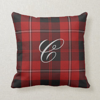 Cunningham Tartan-Monogramm-Kissen Kissen