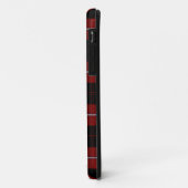 Cunningham Tartan Red Black Kariert Case-Mate iPhone Hülle (Hinten/Links)
