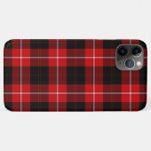 Cunningham Tartan Red Black Kariert Case-Mate iPhone Hülle (Rückseite (Horizontal))