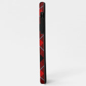 Cunningham Tartan Red Black Kariert Case-Mate iPhone Hülle (Hinten/Links)