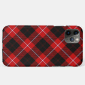 Cunningham Tartan Red Black Kariert Case-Mate iPhone Hülle (Rückseite (Horizontal))
