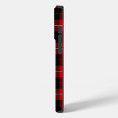 Cunningham Tartan Red Black Kariert Case-Mate iPhone Hülle (Rückseite / Links)