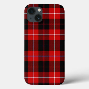 Cunningham Tartan Red Black Kariert Case-Mate iPhone Hülle