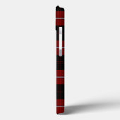Cunningham Tartan Red Black Kariert Case-Mate iPhone Hülle (Rückseite / Links)