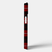 Cunningham Tartan Red Black Kariert Case-Mate iPhone Hülle (Rückseite / Rechts)