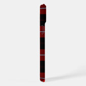 Cunningham Tartan Red Black Kariert iPhone Hülle (Rechte Seite)