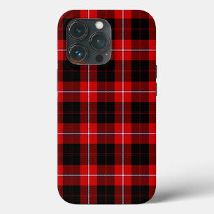 Cunningham Tartan Rot Schwarz Kariert Case-Mate iPhone Hülle