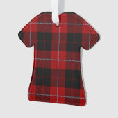 Cunningham Tartan-T - Shirt-Verzierung Ornament (Vorderseite)