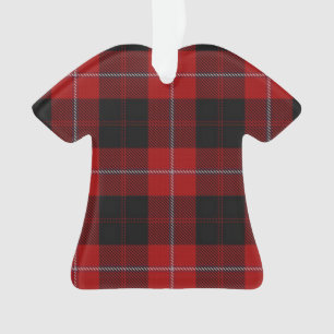 Cunningham Tartan-T - Shirt-Verzierung Ornament