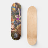 Cuntstream Armee-Skateboard Skateboard (Vorderseite)