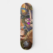 Cuntstream Armee-Skateboard Skateboard (Vorderseite)