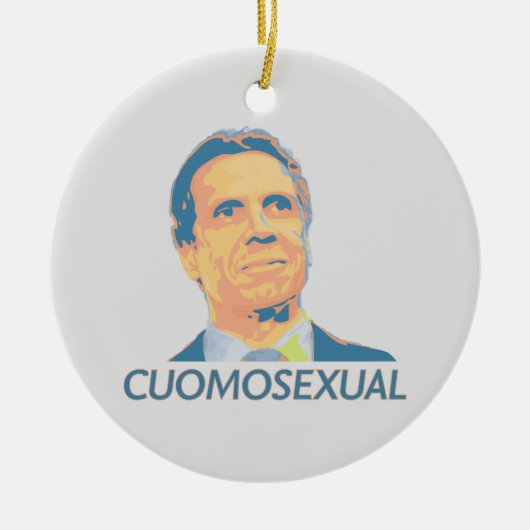 Cuomosexuell Keramik Ornament (Vorne)