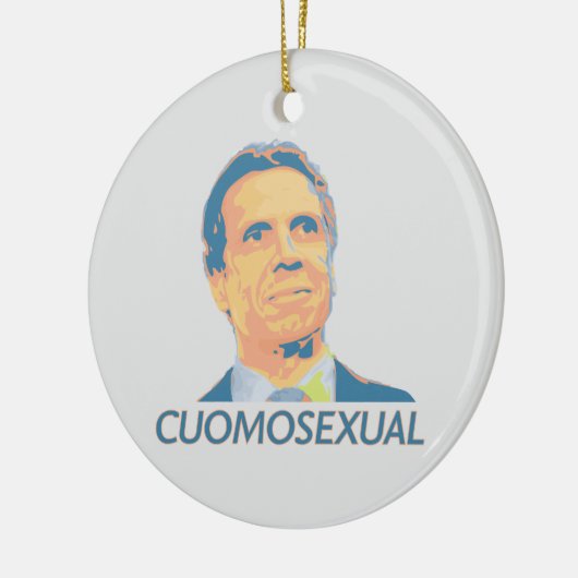 Cuomosexuell Keramik Ornament (Links)