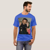 Cup and Ring Drake Rapper T-Shirt (Vorne ganz)